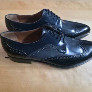 Moreschi leather dress shoes
